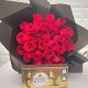 Ramo de rosas y chocolates - Chocorosa X 24 
